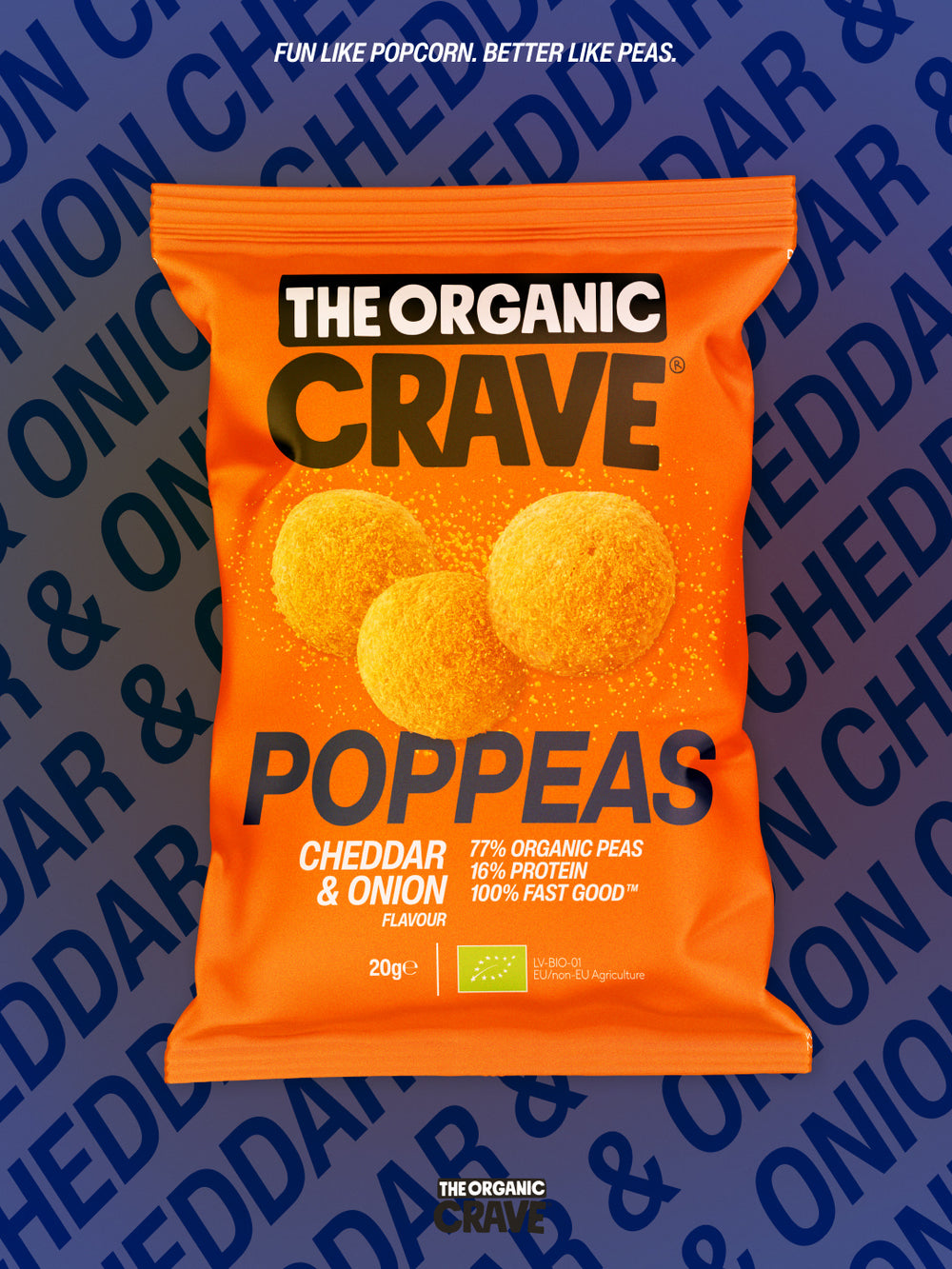 POPPEAS | Cheddar & Onion