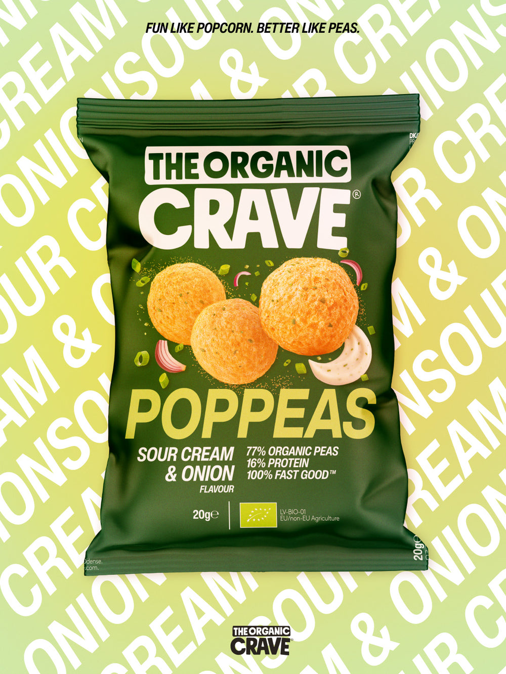POPPEAS | Sour Cream & Onion