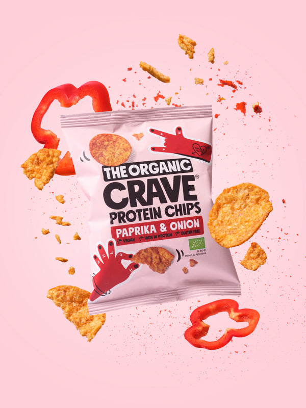 Organic Protein Chips | Paprika & Onion
